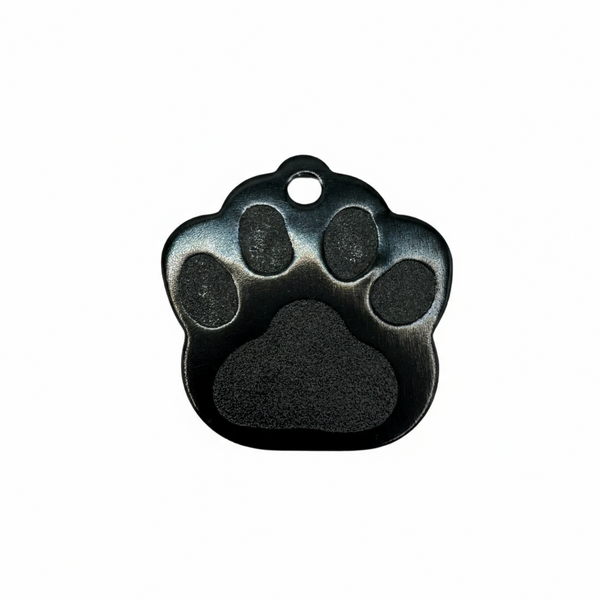 Engraved Paw-Shaped Pet Tags