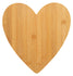 Heart-Shaped Bamboo Board