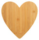 Heart-Shaped Bamboo Board