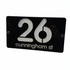 Custom Acrylic Outdoor House Number Signs