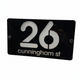 Custom Acrylic Outdoor House Number Signs